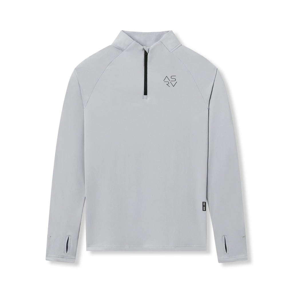0906. Thermal Training Quarter Zip - Slate Grey "Cyber"