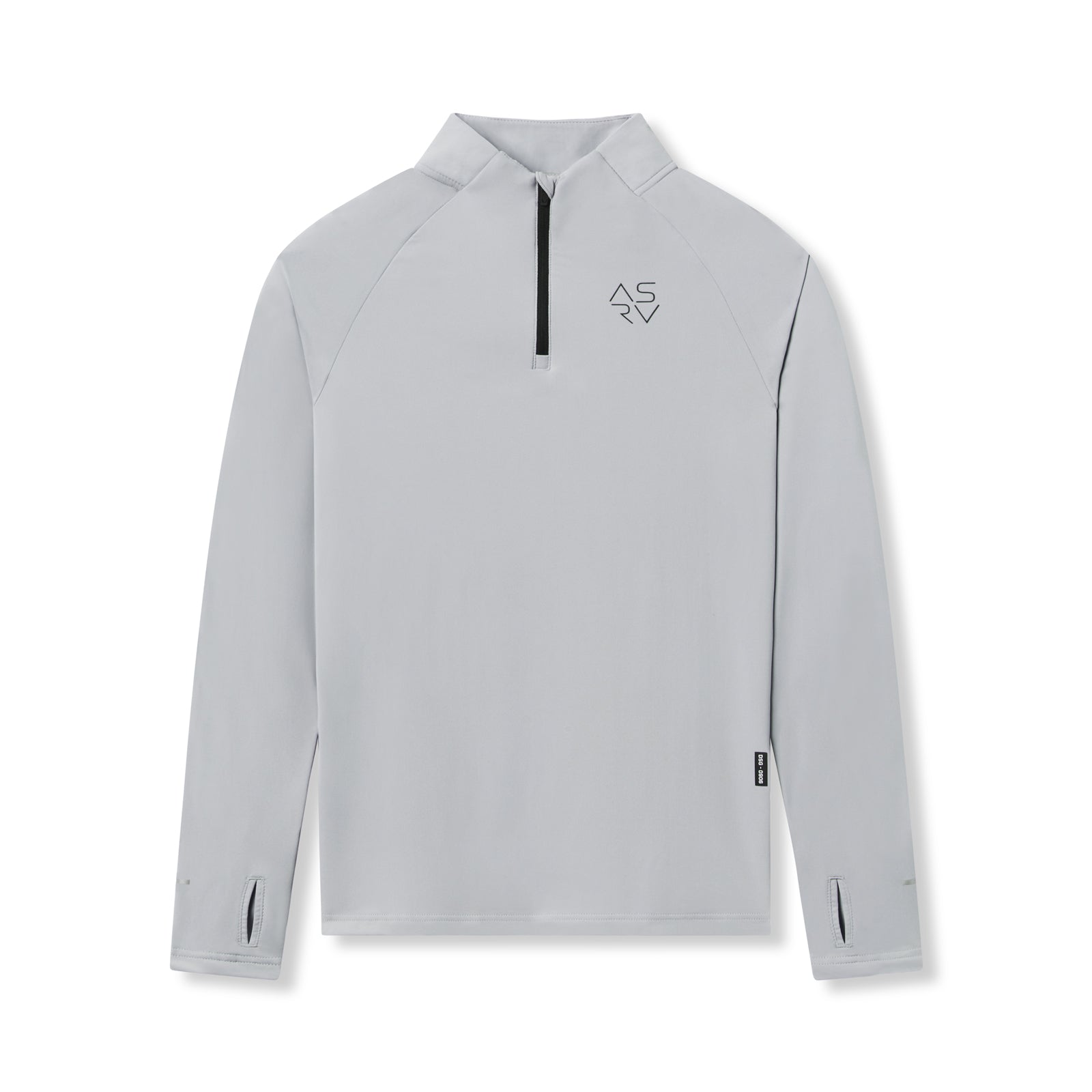 0906. Thermal Training Quarter Zip - Slate Grey "Cyber"