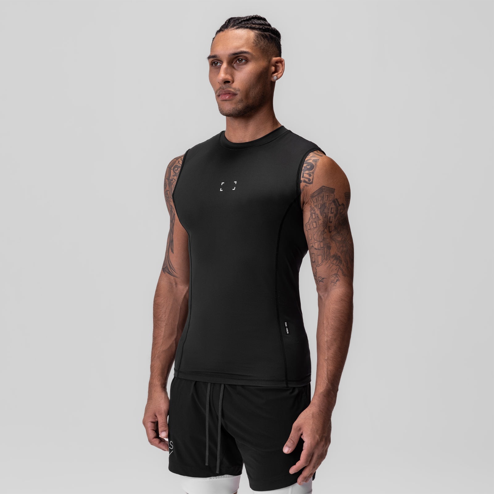 0909. WarpFlexx® Compression Cutoff - Black "Space Bracket"