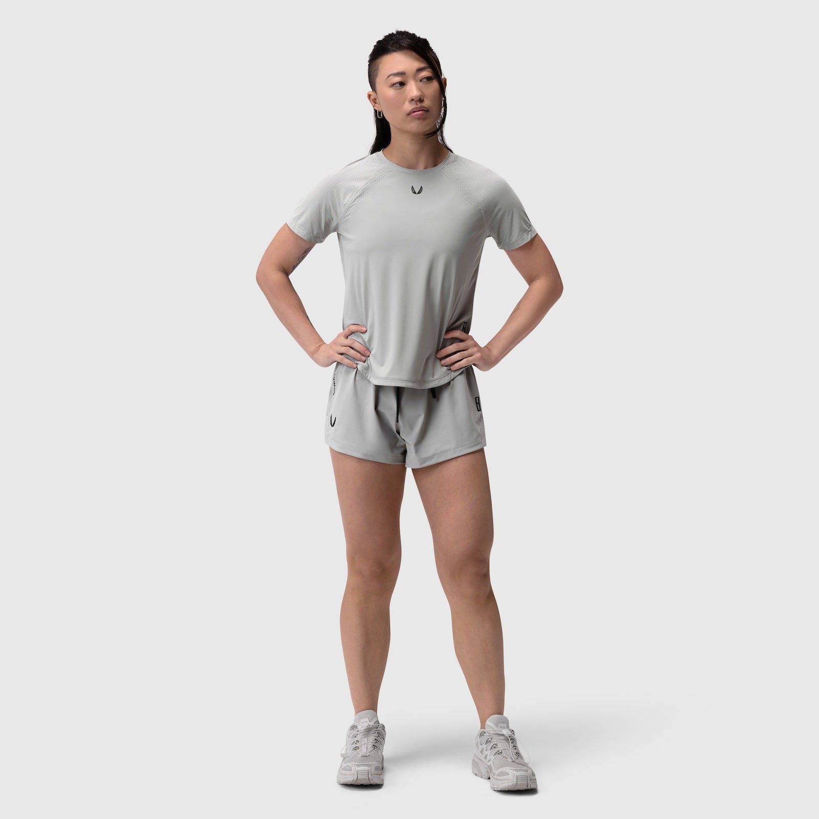 W017. Laser-Vent™ Established Tee - Slate Grey
