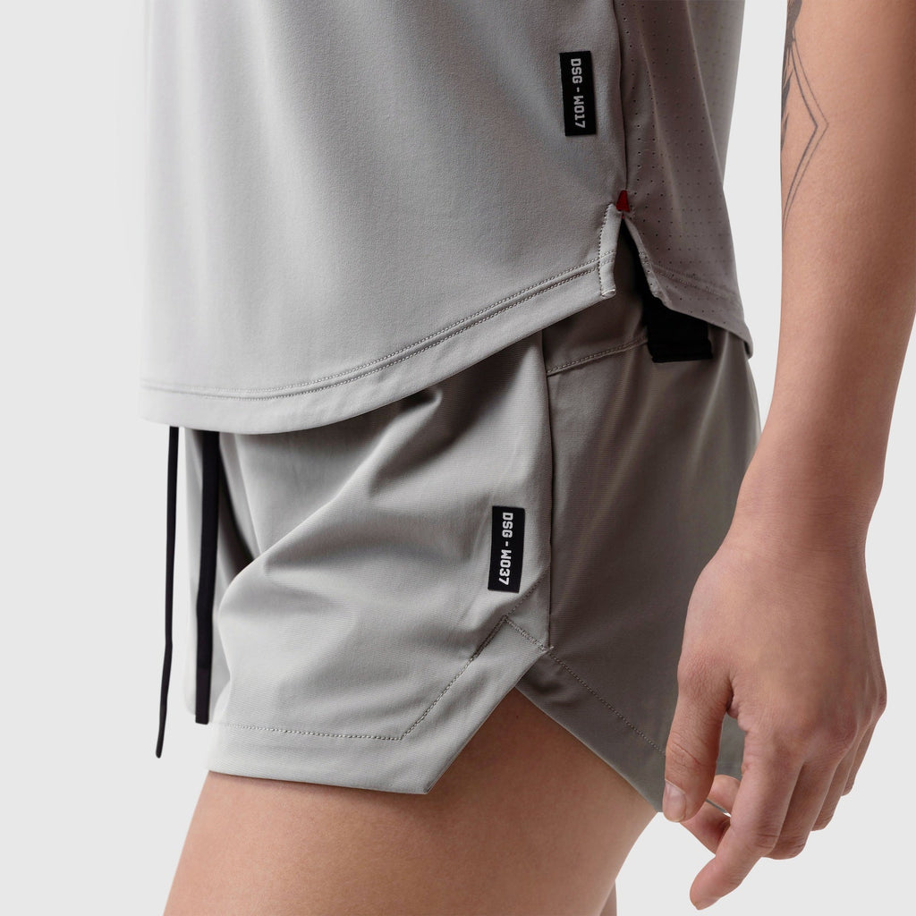 W017. Laser-Vent™ Established Tee - Slate Grey