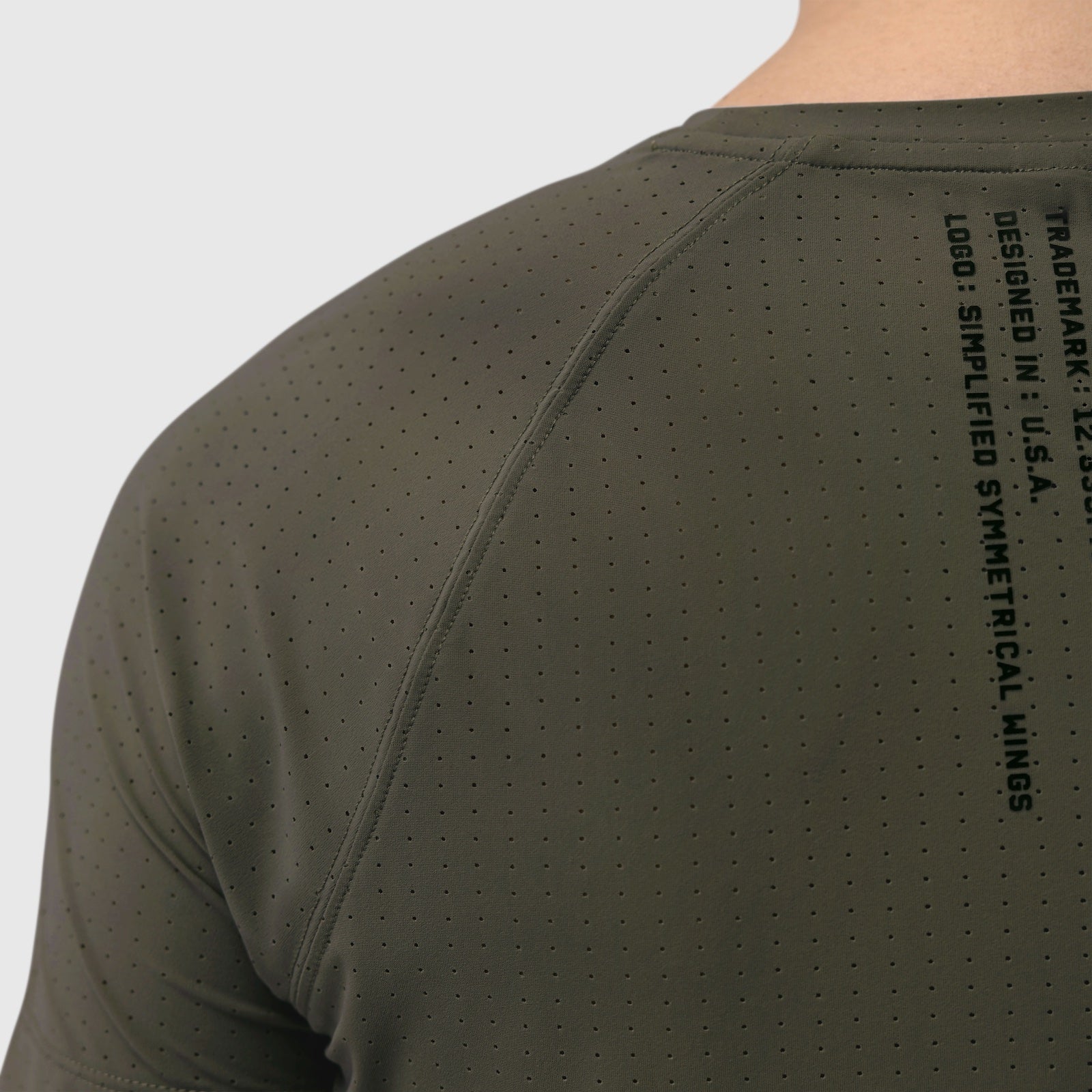 W017. Laser-Vent™ Established Tee - Olive