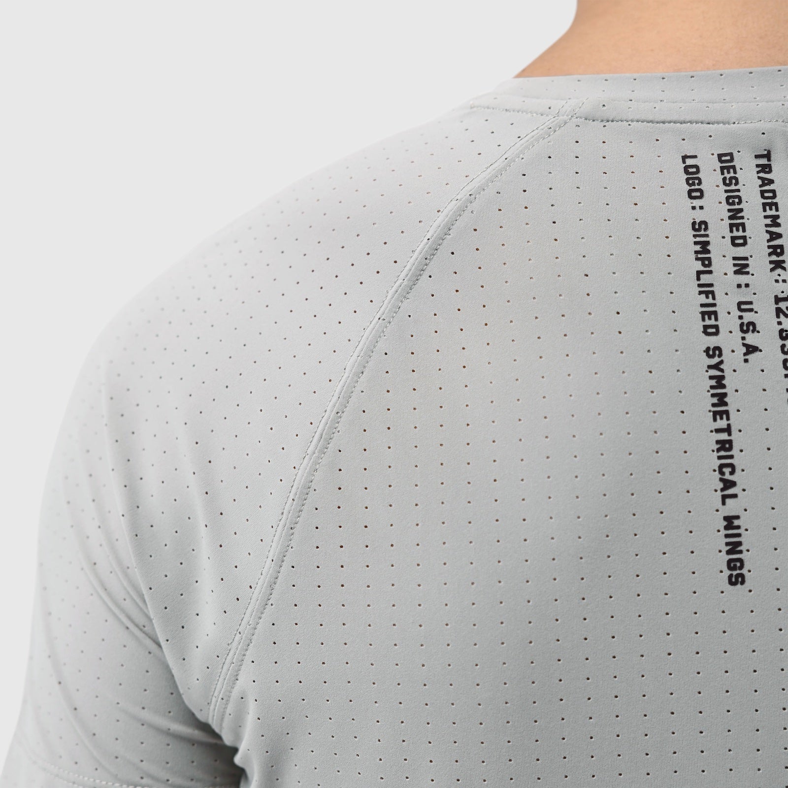 W017. Laser-Vent™ Established Tee - Slate Grey