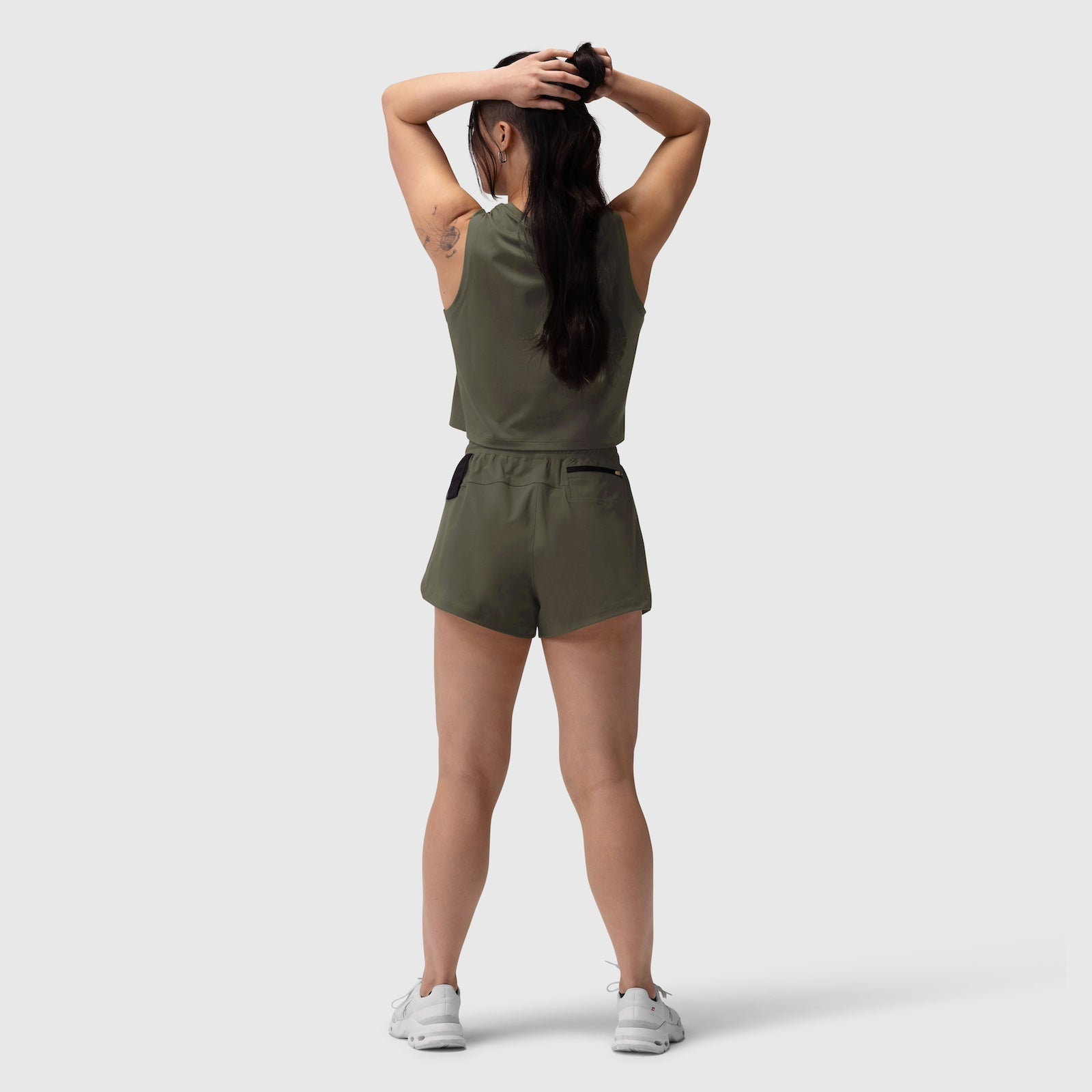 W037. Tetra-Lite® Linerless Short - Olive