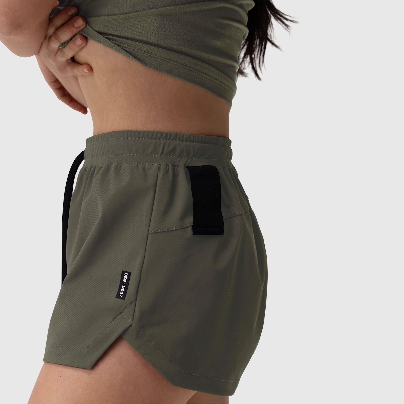 W037. Tetra-Lite® Linerless Short - Olive