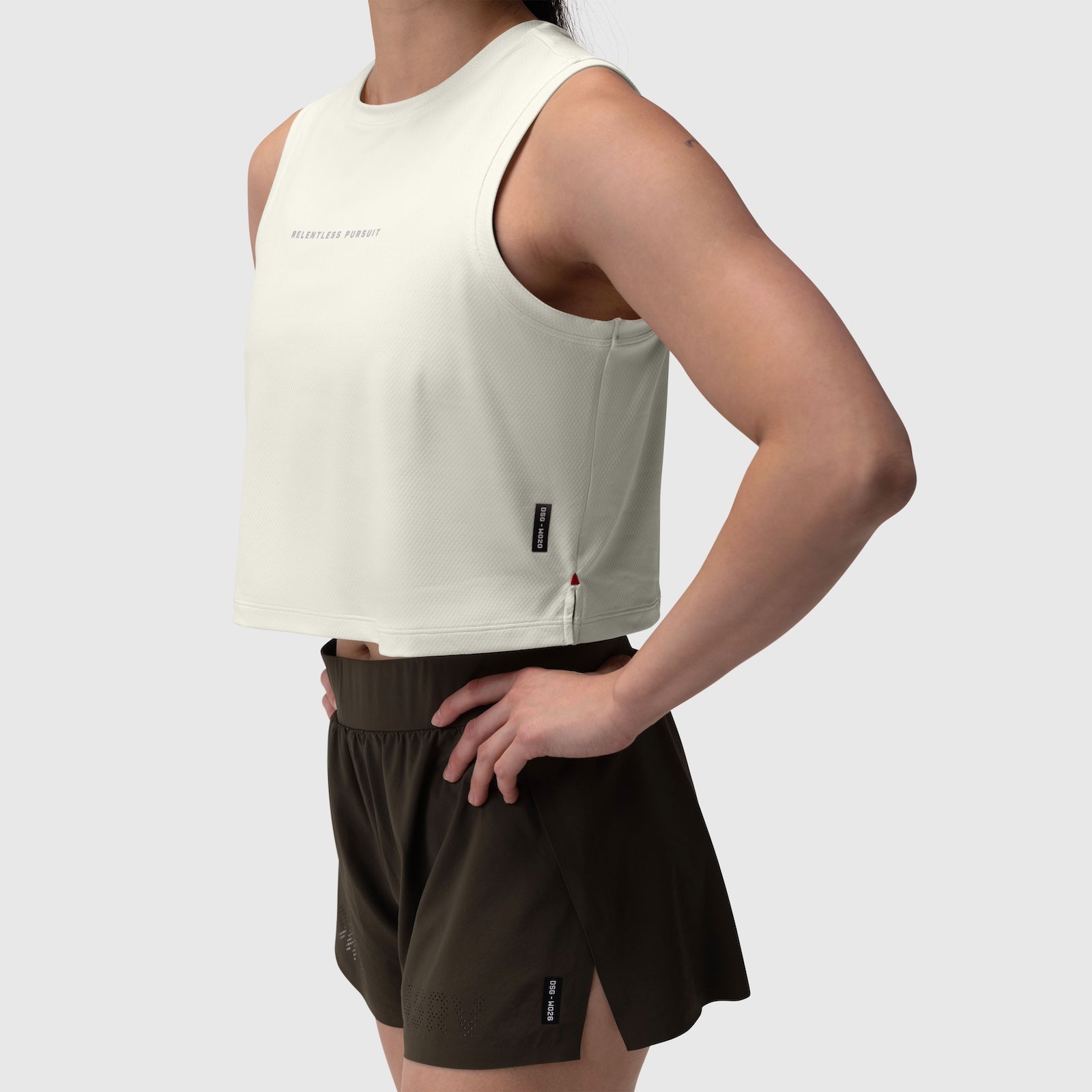 W020. AeroSilver® Tank Top - Ivory Cream "RP"