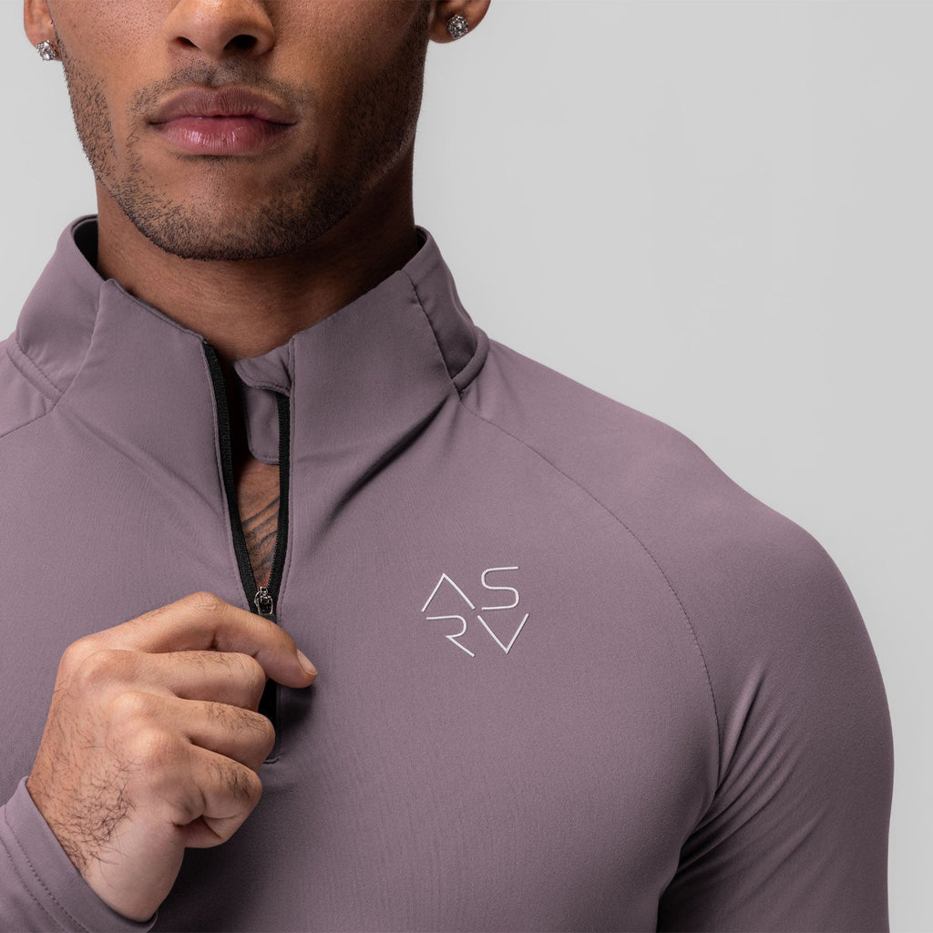0906. Thermal Training Quarter Zip - Moonscape "Cyber"