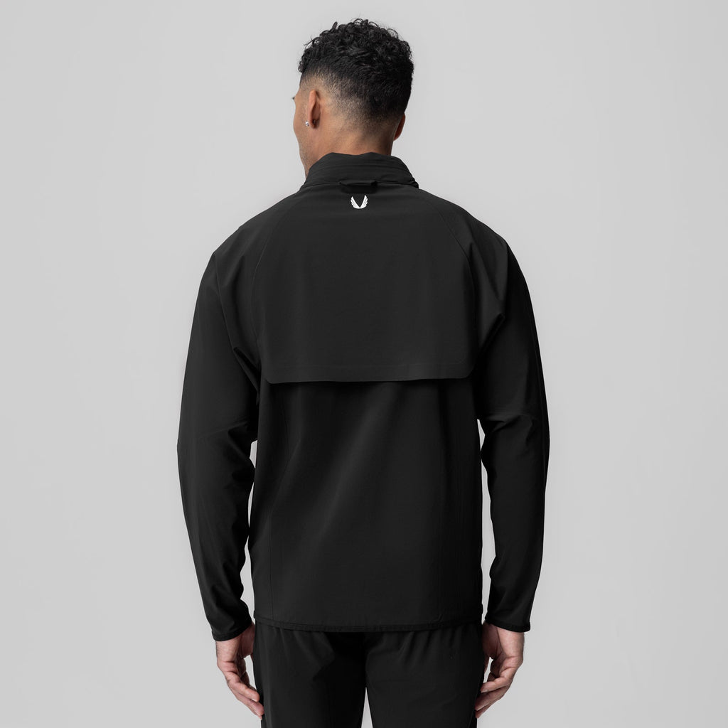 1018. Aerotex™ Weather-Ready Bonded Windbreaker - Black