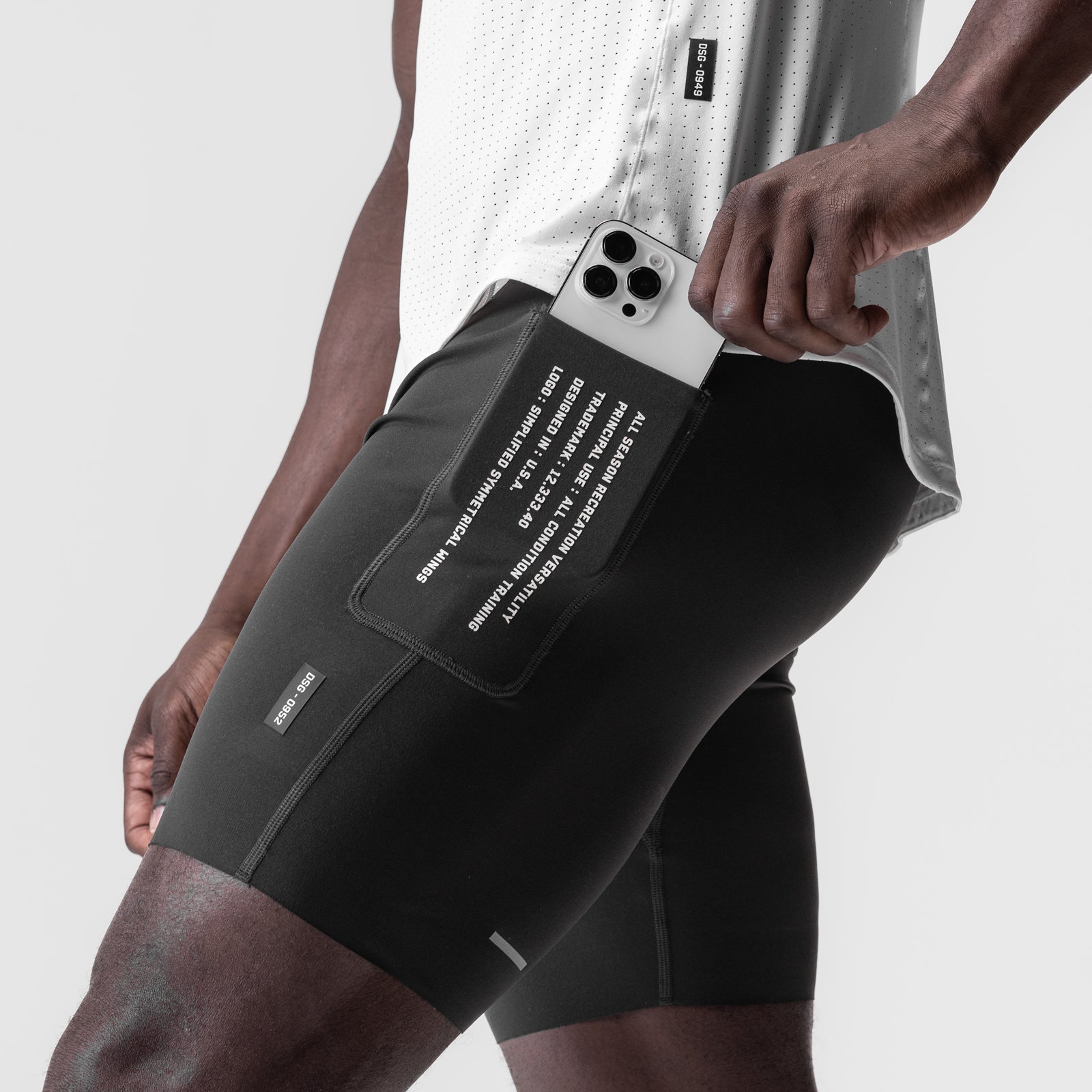 0952. WarpFlexx® Utility Speed Short - Space Grey