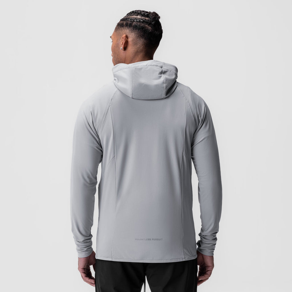 0682. Training Hoodie - Slate Grey "Cyber"