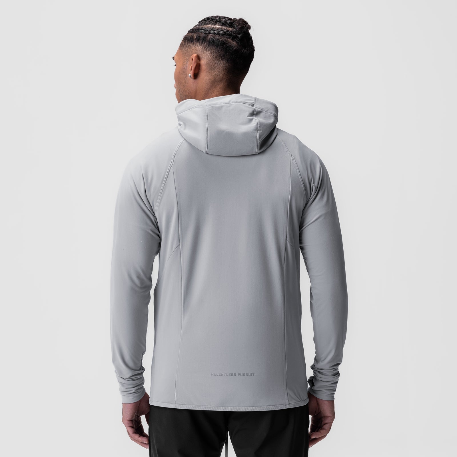 0682. Training Hoodie - Slate Grey "Cyber"