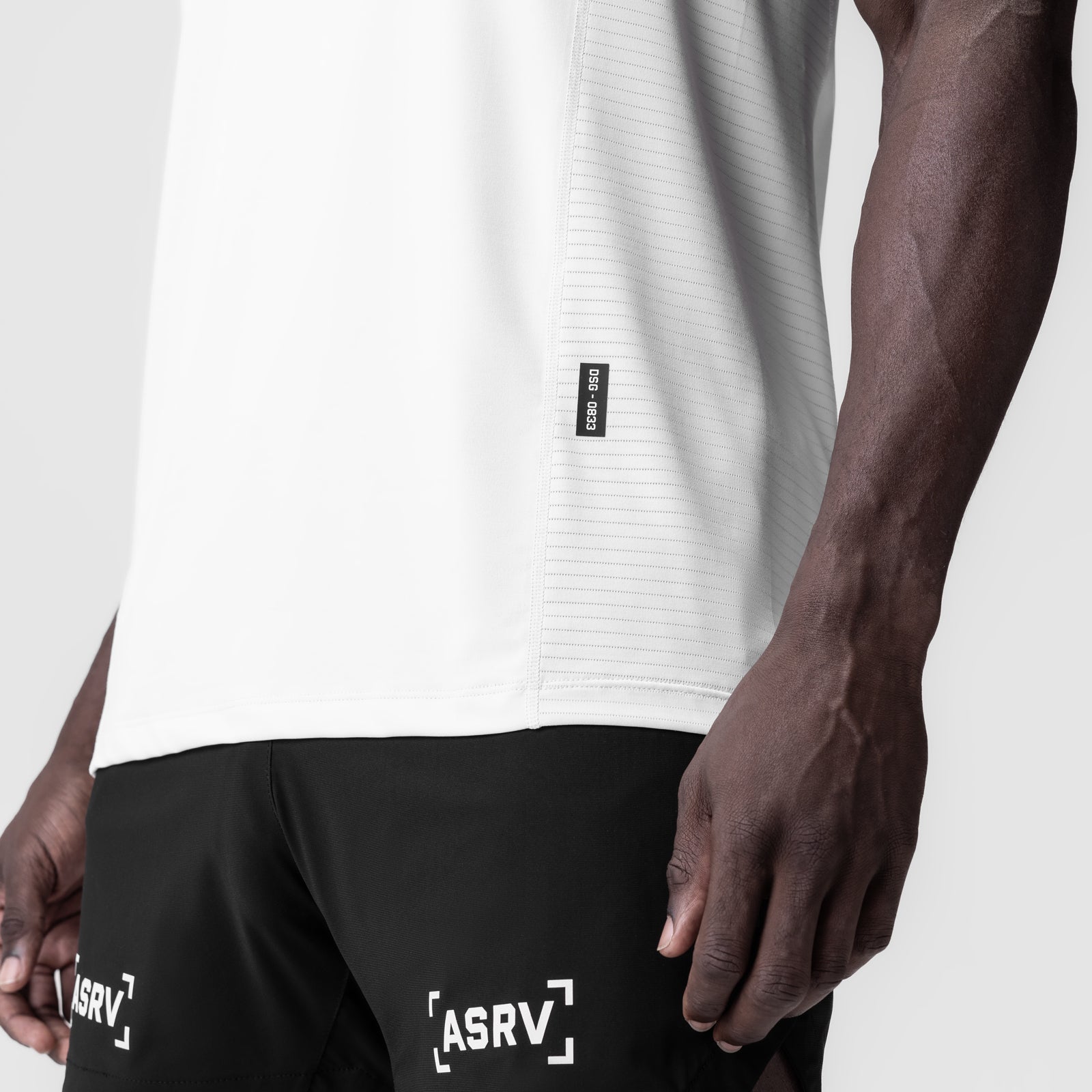 0833. 3D-Lite® 2.0 Lycra® Pro Singlet - White