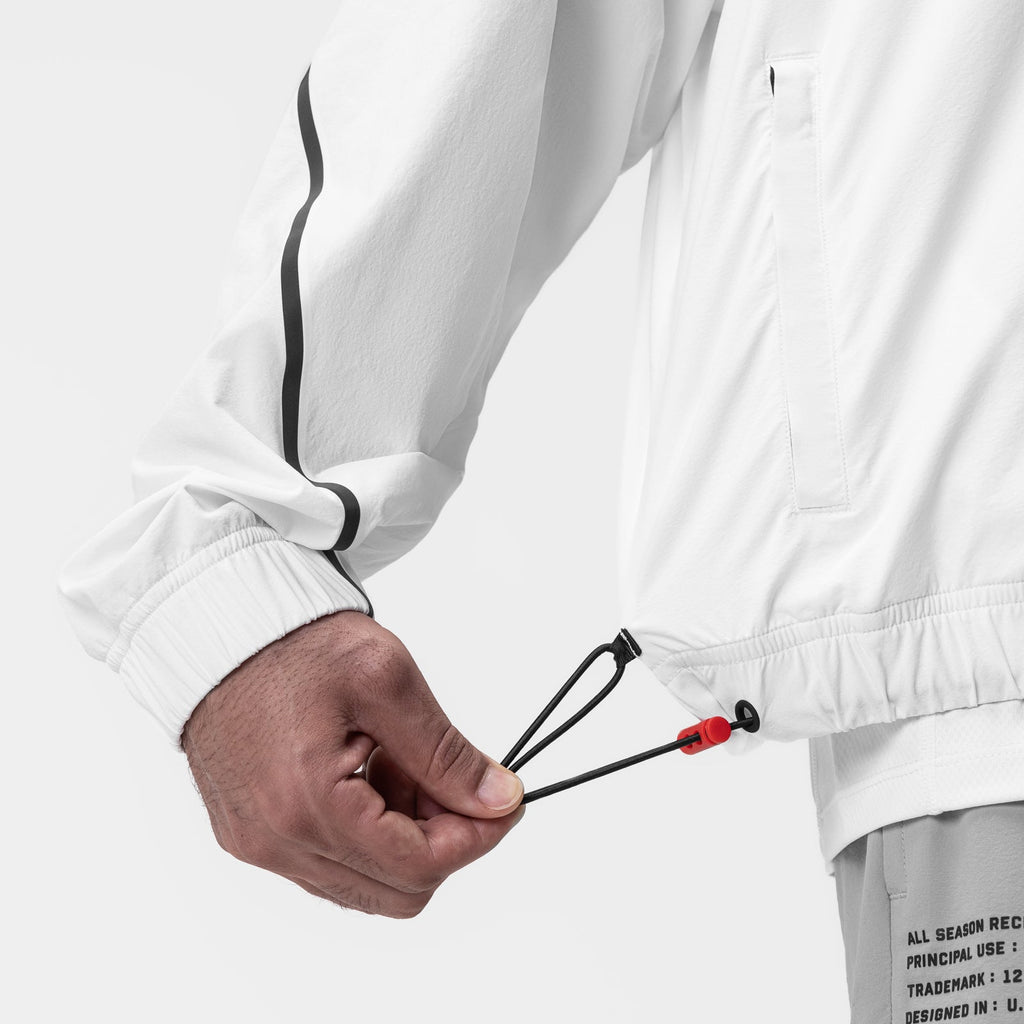 0950. Aerotex™ Track Jacket - White/Black