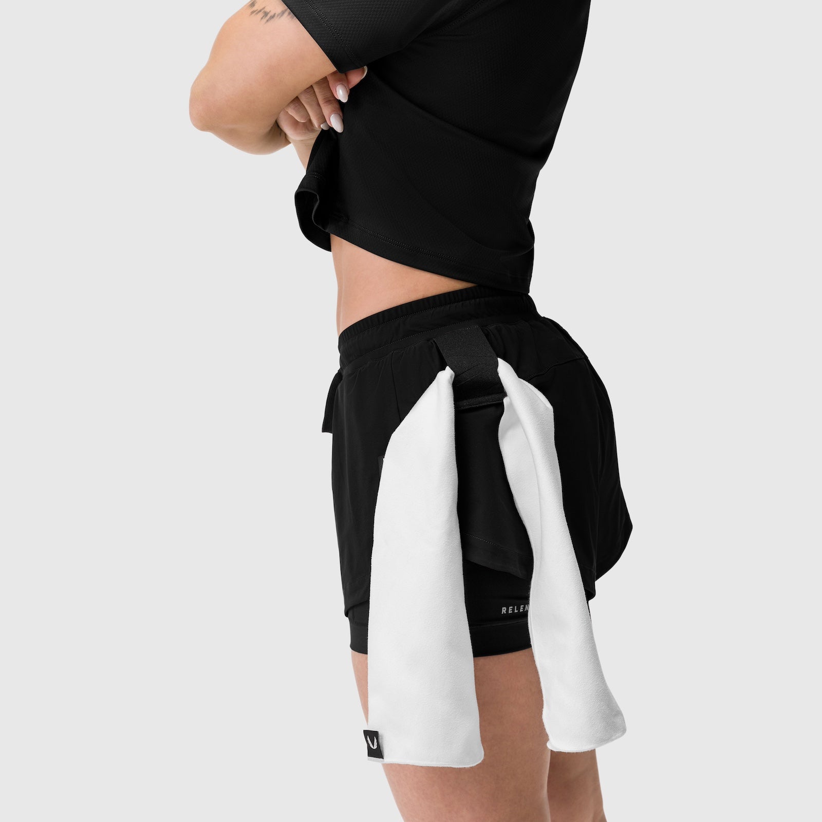 W025. Tetra-Lite® Liner Short - Black