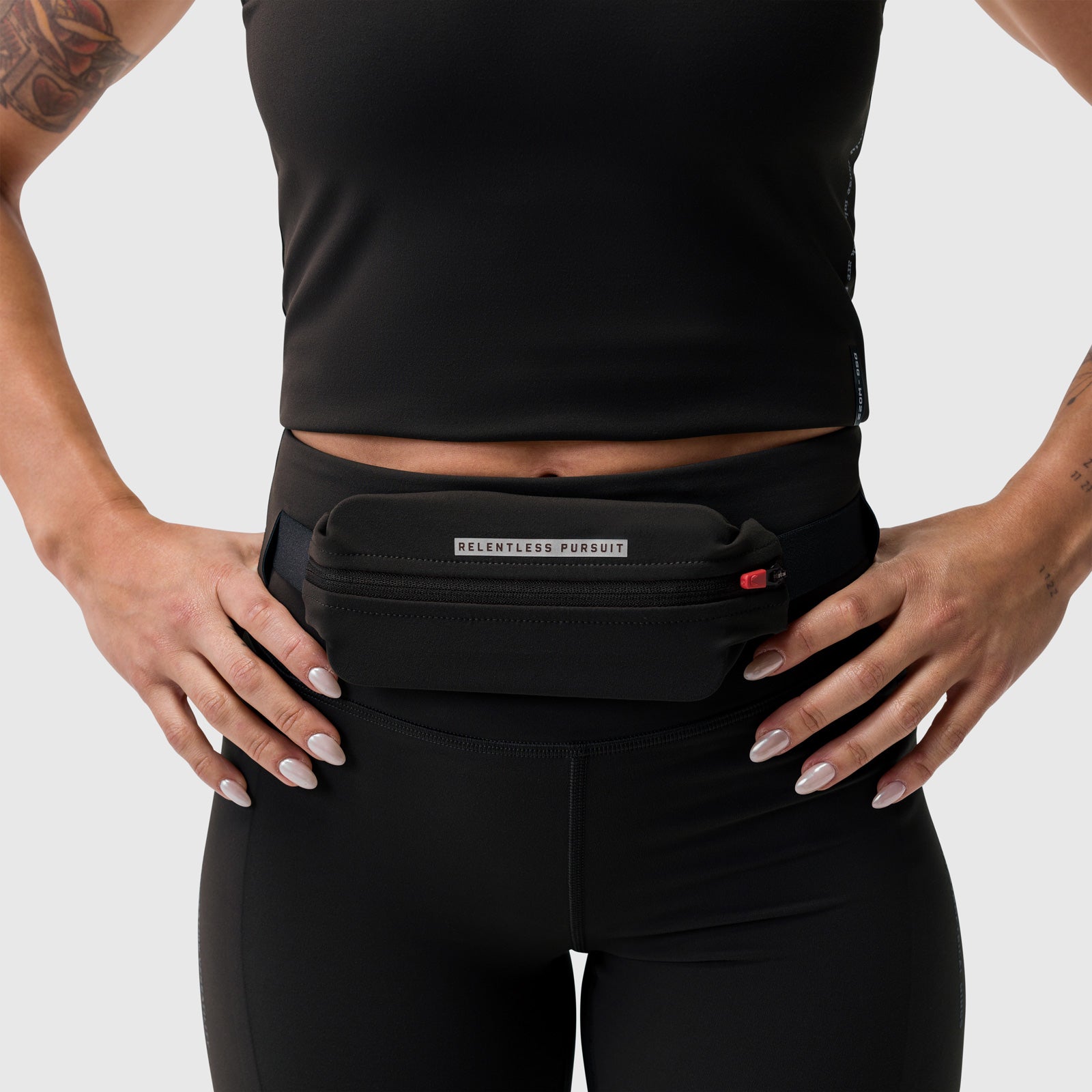 W030. Lycra® 3-in-1 Legging - Black