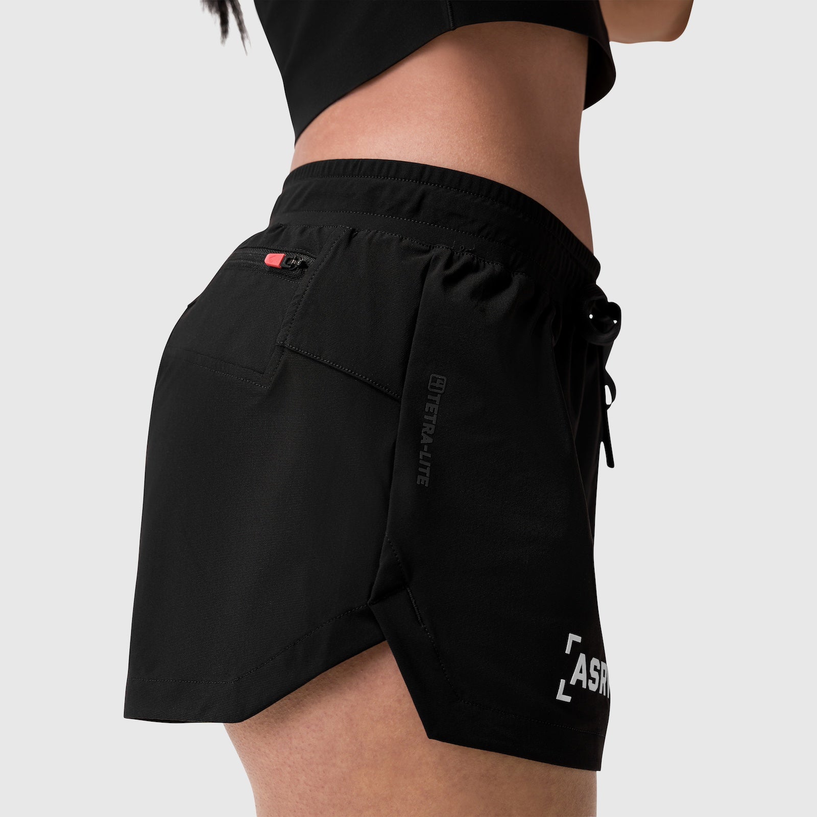 W037. Tetra-Lite® Linerless Short - Black "ASRV"